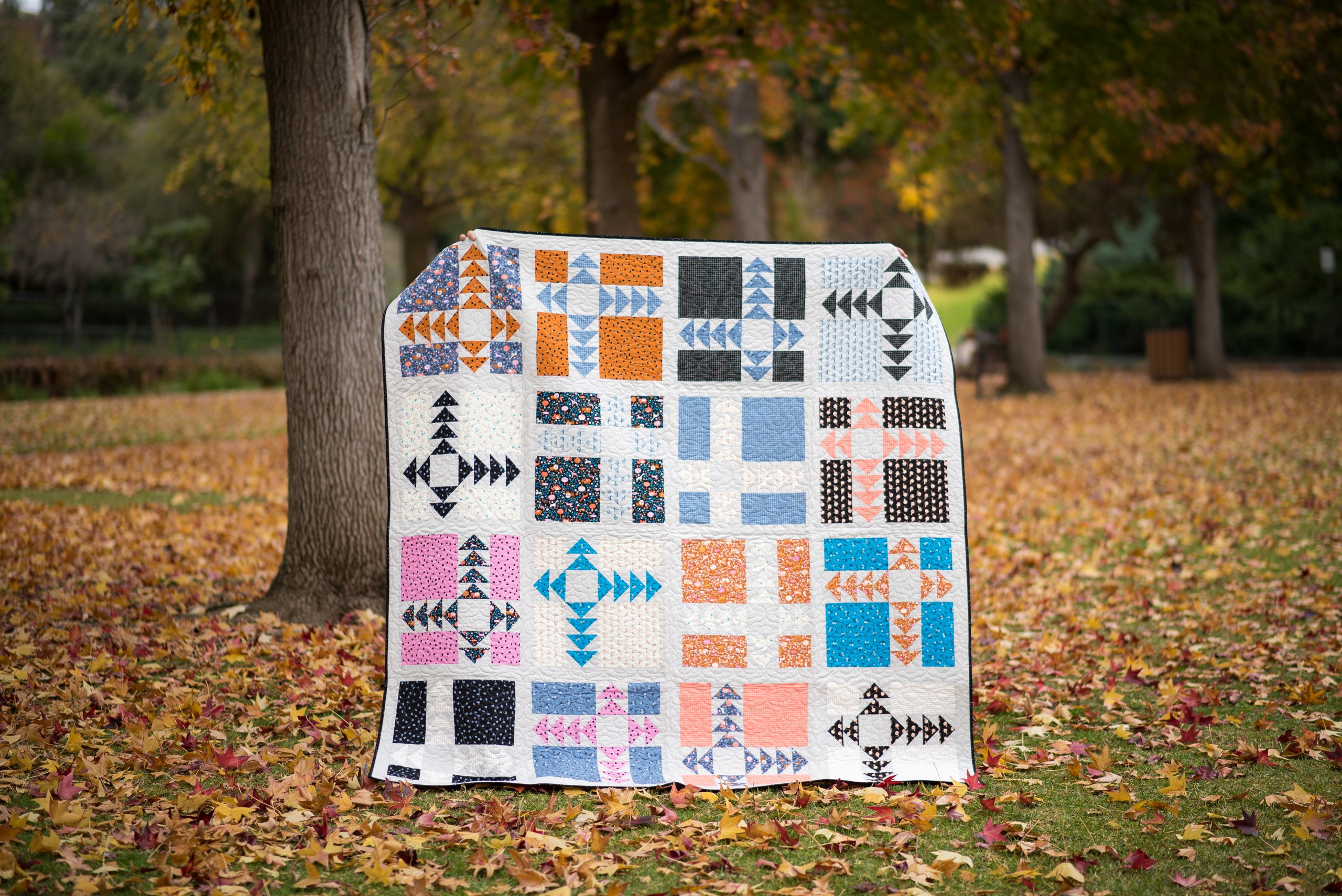 Grafic Geese Quilt